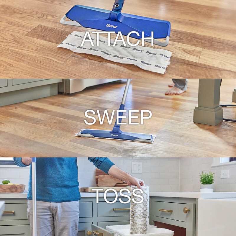 Bona Sweeping Pads for Multi-Surface Floors - 24 Refills -