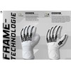 uhlsport Goalkeeper Gloves 101105802 Man, Mens, 101105802, Gris Foncé/Rouge Fluo/Blanc,