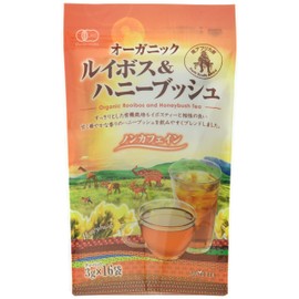 Sanyo Shoji Organic Rooibos & Honey Bush Tea Pack 1.7 oz (48 g) x 3 Bags
