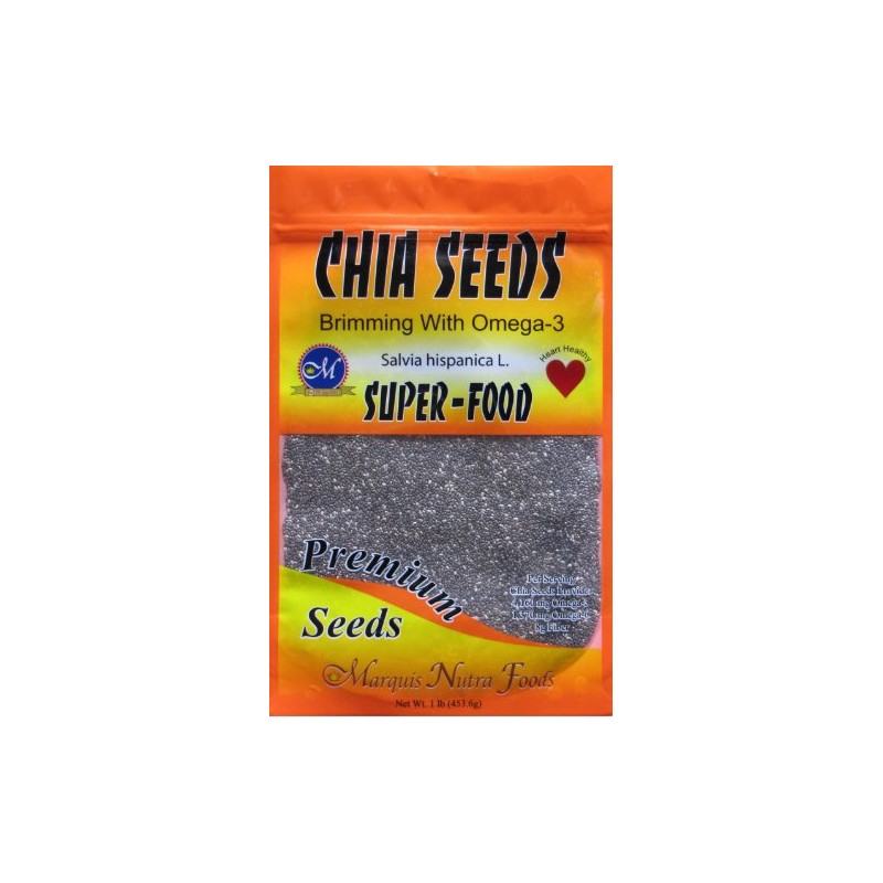 Get Chia Brand 1 Pound Chia Seeds 1 Pound Bag