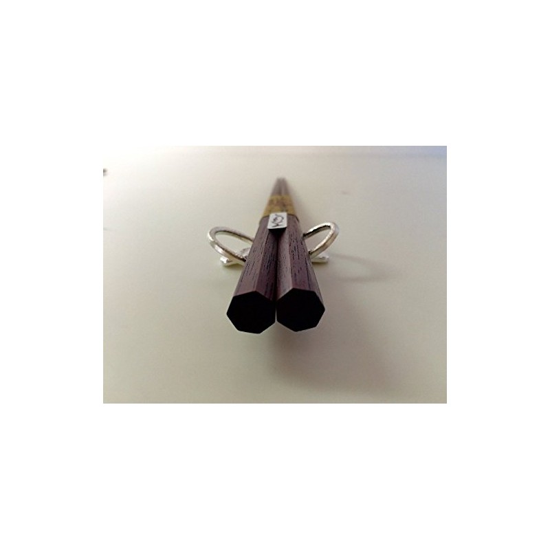 【大黒屋・江戸木箸】七角削り箸　（21.5cm)