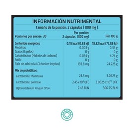 HEALTHADDICTION - Flora-RTTS Probióticos para Articulaciones y Salud Digestiva - Con Prebióticos y Cepas Activas - Bienestar Articular - 60 Cápsulas V