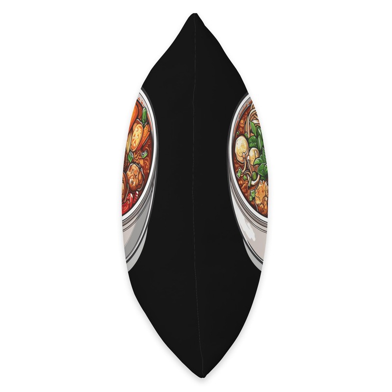 Menudo Soup Design Throw Pillow