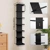 YEXEXINM 7 Tier Wall Shelf Unit - Lack Floating Shelf,
