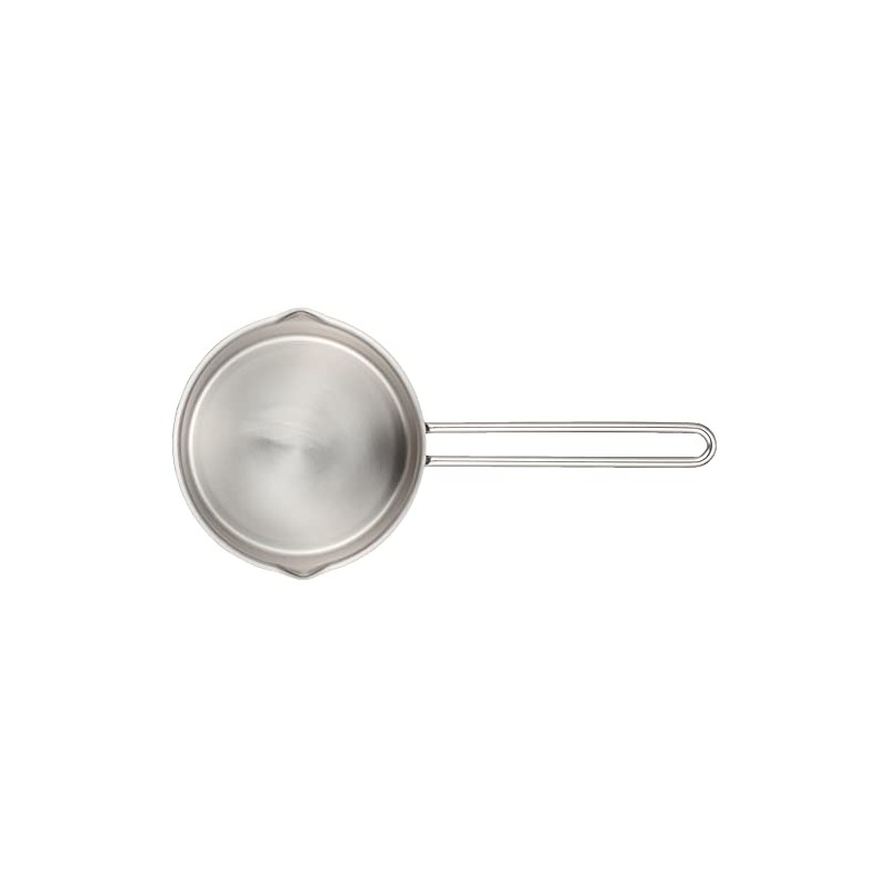 Takekoshi 18-8 Milk Pan 1000cc Scale Wire Handle