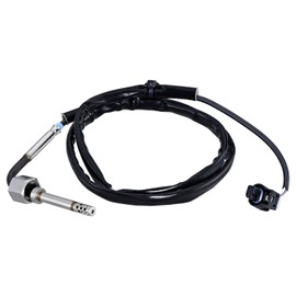 HELLA 6PT 010 376-491 Sensor, Exhaust Gas Temperature – 2-Pin – Screwed – Cable: 930 mm – with Mounting Clips on Cable
