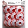 E90081 10 Stars 20 m Star Thread Polyester White/White