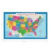USA Wall Map for Kids with Illustrations- United States Poster