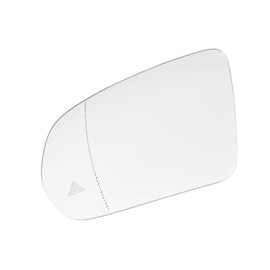 Left Driver Side Mirror Glass Heated With Blind Spot Without Auto Dimming Compatible with Mercedes GLC C300 2016 2017 2018 2019 2020 2021 2022 (Driver Blind Spot No-Anti-glare)