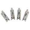 Rannb Spring Hinge Self Opening 1.5 Inch Length Stainless Steel