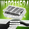 Funmit W10311524 Air Filter (4 Pack) & W10346771A Freshflow Produce