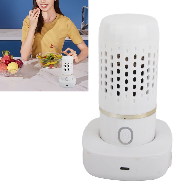 Vegetable Washing Machine Multifunction Wireless USB Charging Auto Capsule Fruit