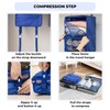 GRANNY SAYS Hanging Packing Cubes for Travel, Large Portable Hanging