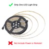 SUPERNIGHT (TM) 16.4ft(5M) 5050 300LEDs/pc RGB multi-color Waterproof(IP-65) SMD Flexible