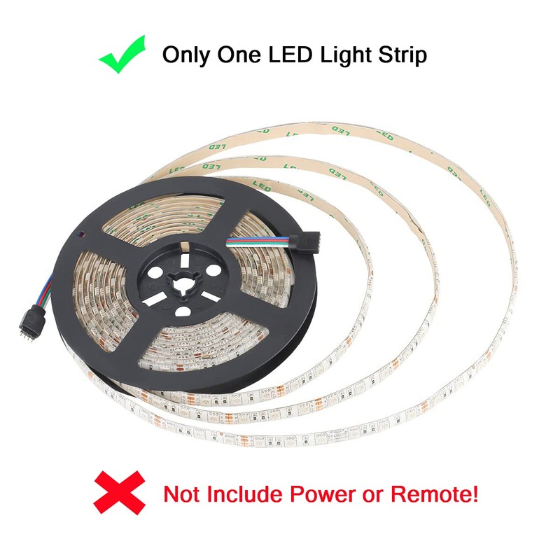 SUPERNIGHT (TM) 16.4ft(5M) 5050 300LEDs/pc RGB multi-color Waterproof(IP-65) SMD Flexible