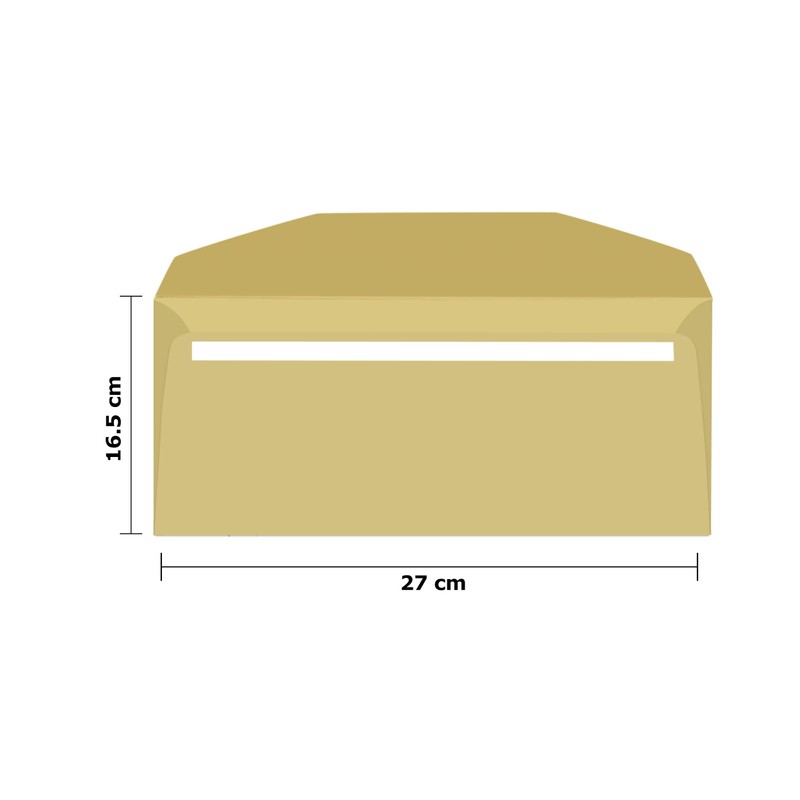C5 Envelopes Manilla - Pack of 30 Peel and Seal,