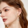 6 Pieces Clip-on Earring Converter and 6 Pieces Silicone Earring