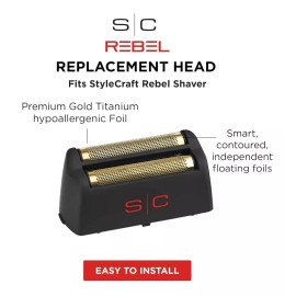 Cabezal De Lámina De Titanio De Oro De Reemplazo De Reemplaz