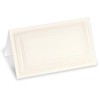 Cream Cover Stock Place Cards with Gold Foil Border, 200-Pack