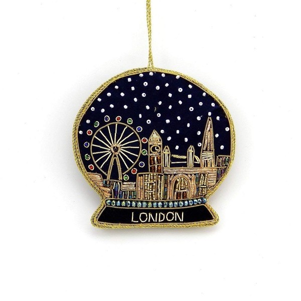 Tinker Tailor - London Skyline - Zardozi Embroidery - Christmas