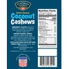 Platinum Kettle Cooked Coconut Cashews - Plant Based Protein, Fiber,