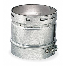 Female Vent Adapter, 5 in Dia, 6 in L