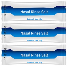 100 Sachets Nasal Wash Salt 1.8g – for Nasal Irrigation, Saline Solution for Nasal wash