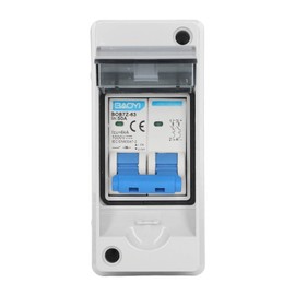 Solarpanel-Trennschalter, AC-Trennbox für den Außenbereich 12-1000V DC-Trennschalter PV-Solar-Miniatur-Leistungsschalter mit wasserdichtem IP65-Verteilerkasten