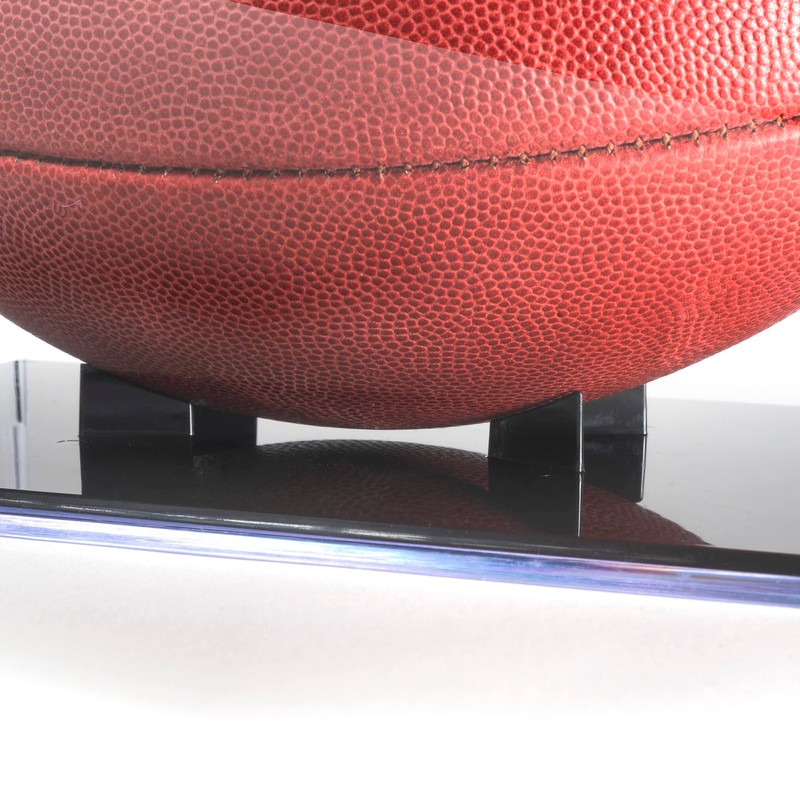 BallQube Grandstand Football Display Case for Memorabilia and Autographed Ball,