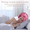 Gorro de Seda para Dormir,Gorro de Dormir de Seda Hair