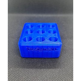 Desk Organizer for 510 Cartridges, Pens and Pencils - 9 Spaces (Blue)