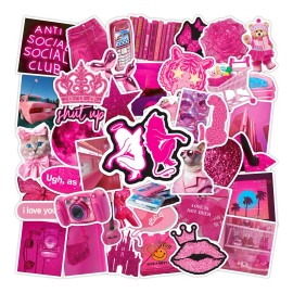 Moda Mujer Feminina 50 Calcomanias Stickers Contra Agua