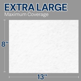 opteel Adult Wipes Unscented - 8"x13" 240ct Huge & Soft (Large, Not-flushable)