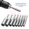 6-19mm Quick-Change 1/4 inch Hex Shank Metric Deep Socket Screwdriver