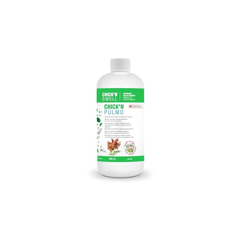 Chick’N Pulmo for Chickens, Birds and All Poultry. Poultry Respiratory