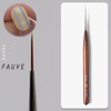 pov FOB Liner Brush 508 Long Line Fine Bristle Nail
