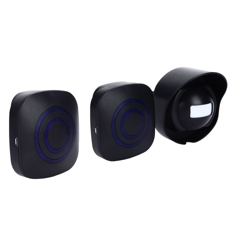 Smart Wireless Doorbell Waterproof Sensing Doorbell Security Alarm for Home