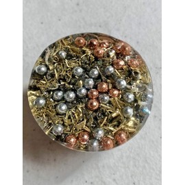 Purple Lepidolite Single Crystal Small Tower Buster Orgone Generator Energy Accumulator PERFECT GIFTING TOOL!!!! Made using Advance Harmonics Orgonite Many Beautiful Ingredients! (Purple Lepidolite)