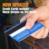 Fake Travel Decoy Wallet with 6 Realistic Fake Credit Cards