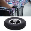 Wheelchair Wheel Replacement Solid PU Reinforced Aluminum Alloy Hub Walker