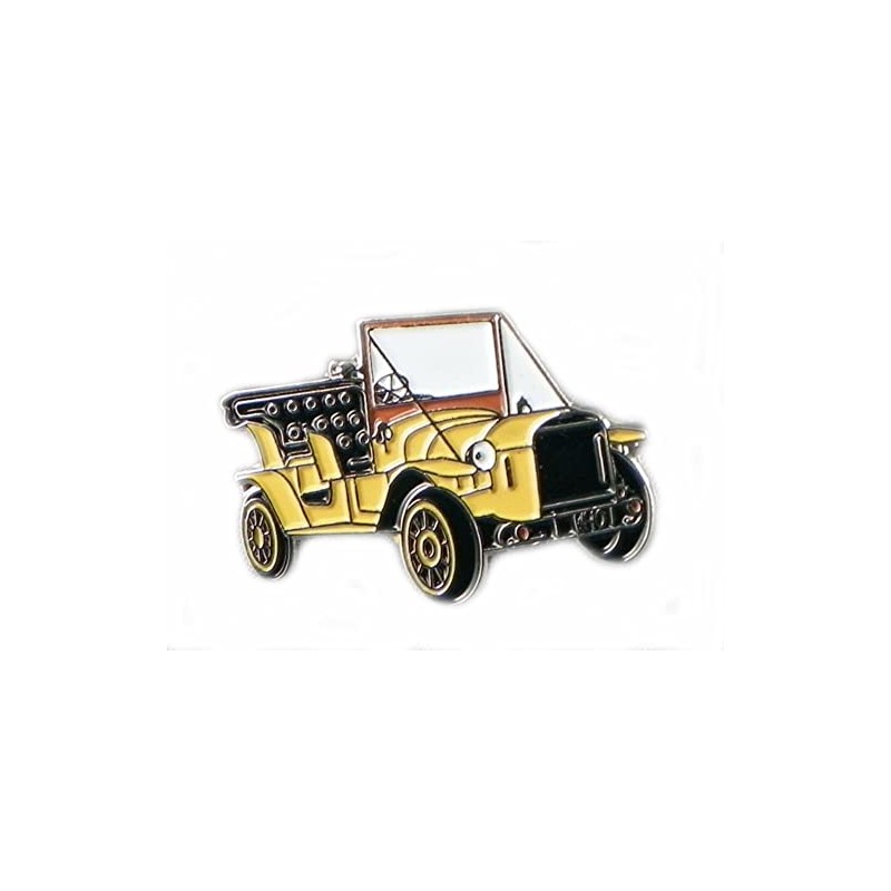 Metal Enamel Pin Badge Doctor Dr. Who Transport - 'Bessie'