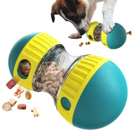 Interactive Dog Toy, Food Adjustable Dispensing Dog Toy Kibble, Treats Small Big Breed, Interactive Bowl and for Dogs Puppy Puzzle Toys Large, Pets Memory Training Activity, Easter Treats pet Games.