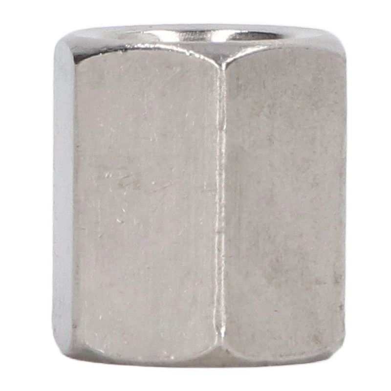 20 Pcs Hex Coupling Nut M8x1.25 L15mm 304 Stainless Steel