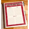 Handmade Christmas Holiday Meal Planner for use with the Erin