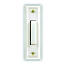 Heath Zenith SL-315-1-00 Wired LED Push Button, White