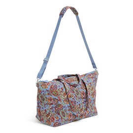 Vera Bradley Cotton Overnight Tote Travel Bag, Provence Paisley