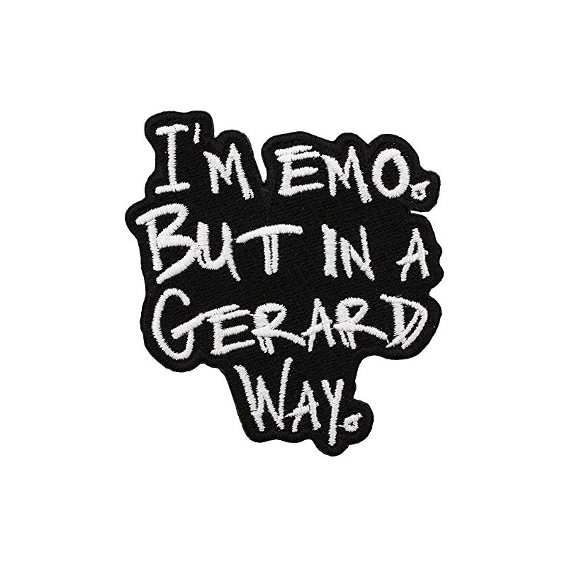 I'm Emo But in A Gerard Way Patch 7x8cm