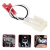 KOMBIUDA 5pcs Speaker Cable Converter Adapter Harness for Car Audio