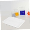 GLEAVI 4pcs Lab Sample Tray Acid Alkali Resistance Tray Laboratory