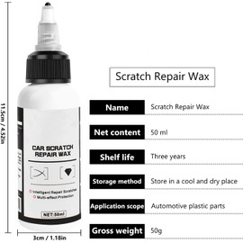Ultimate Paint Restorer,New Car Scratch Repair Wax,Car Paint Scratch Repair,Scratches Repairing and Polishing,Multi-Effect Protection,Scratch Remover for Vehicles（2PCS）